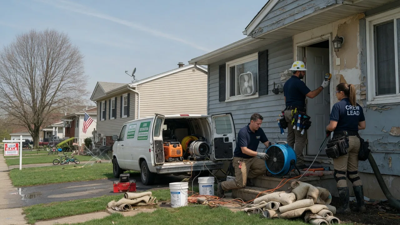 Flood Cleanup in Lakewood, PA near me